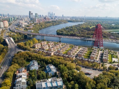 Коттеджный поселок Северная Слобода по Дмитровскому шоссе в 1 км от Москвы. Элитная недвижимость в КП Северная Слобода в Подмосковье - Silver Place - 10369