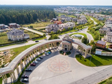 Коттеджный поселок Millennium Park по Новорижскому шоссе в 19 км от Москвы. Элитная недвижимость в КП Millennium Park в Подмосковье - Ренессанс парк - 20451