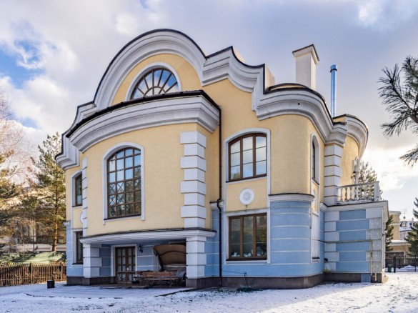 Аренда дома Новахово 1000 м² Новорижское шоссе - Фасад - foto_fs