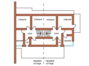 Продажа дома Барвиха CLUB 280 м² Рублево-Успенское шоссе - Мансарда - plan_m
