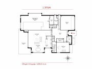 Продажа дома Millennium Park 1200 м² Новорижское шоссе - 1 этаж - plan_1