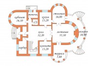 Продажа дома Монтевиль 360 м² Новорижское шоссе - 1 этаж - plan_1