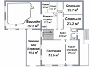 Продажа дома Резиденс 695 м² Пятницкое шоссе - 1 этаж - plan_1