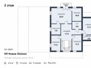 Продажа дома Новое Лапино (Рублевская жизнь) 314 м² Рублево-Успенское шоссе - 2 этаж - plan_2