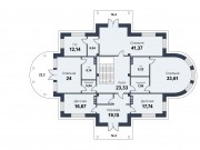 Продажа дома Идиллия 869 м² Калужское шоссе - 2 этаж - plan_2