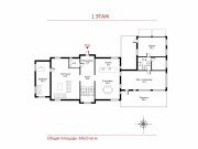 Продажа дома Летова роща (Антоновка 2) 656 м² Калужское шоссе - 1 этаж - plan_1