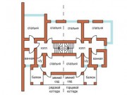 Продажа дома Барвиха CLUB 379 м² Рублево-Успенское шоссе - 2 этаж - plan_2