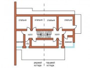 Продажа дома Барвиха CLUB 379 м² Рублево-Успенское шоссе - Мансарда - plan_m