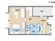 Продажа дома Жаворонки-1 234 м² Можайское шоссе - 1 этаж - plan_1