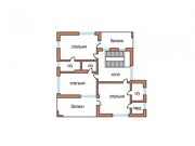 Аренда дома Madison Park 375 м² Новорижское шоссе - 2 этаж - plan_2