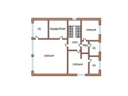 Аренда дома Романово-4 640 м² Рублево-Успенское шоссе - 476130 - plan_2