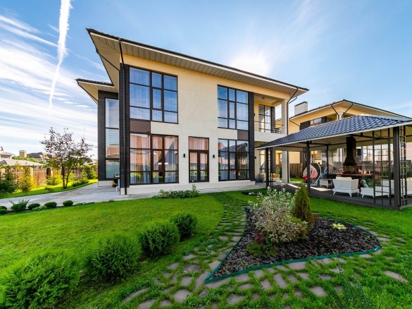 Аренда дома Мартемьяново 430 м² Киевское шоссе - Фасад - foto_fs