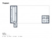 Продажа дома Павлово 1034 м² Новорижское шоссе - Цоколь - plan_c