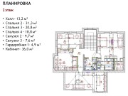 Продажа дома Опалиха 405 м² Волоколамское шоссе - 2 этаж - plan_2