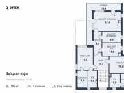 Продажа дома Зайцево Парк 319 м² Минское шоссе - 2 этаж - plan_2