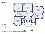 Продажа дома Мичуринец 847 м² Минское шоссе - 1 этаж - plan_1