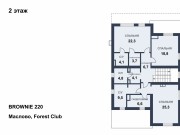 Продажа дома Маслово Forest Club 268 м² Рублево-Успенское шоссе - 577574 - plan_2
