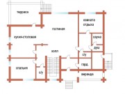 Продажа дома Истра Кантри Клаб 250 м² Новорижское шоссе - 1 этаж - plan_1