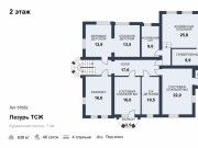 Продажа дома Лазурь ТСЖ 638 м² Куркинское шоссе - 2 этаж - plan_2