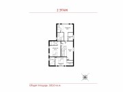 Продажа дома Антоновка 319 м² Калужское шоссе - 2 этаж - plan_2