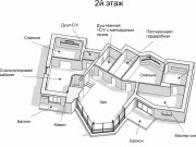 Аренда дома Усадьба Веледниково 600 м² Новорижское шоссе - 580453 - plan_2