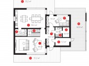 Продажа дома Ильинские холмы 427 м² Новорижское шоссе - 1 этаж - plan_1