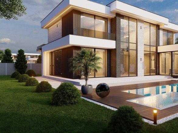 Продажа дома Райт Хиллс (Sky Hills) 505 м² Новорижское шоссе - Фасад - foto_fs