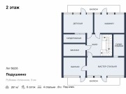 Продажа дома Подушкино 261 м² Рублево-Успенское шоссе - 2 этаж - plan_2