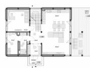 Продажа дома Горки-2 СТ 194 м² Рублево-Успенское шоссе - 1 этаж - plan_1