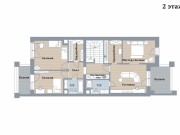 Продажа дома Прозорово 347 м² Новорижское шоссе - 2 этаж - plan_2