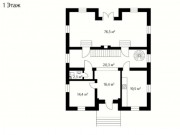 Продажа дома Поляны 540 м² Калужское шоссе - 1 этаж - plan_1