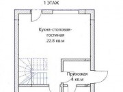 Продажа дома Бунин парк 148 м² Калужское шоссе - 1 этаж - plan_1