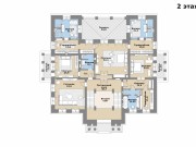 Продажа дома Горки-8 1523 м² Рублево-Успенское шоссе - 2 этаж - plan_2