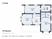 Продажа дома Бурцево 438 м² Киевское шоссе - 2 этаж - plan_2