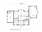 Продажа дома Спутник 950 м² Новорижское шоссе - 1 этаж - plan_1