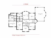 Продажа дома Спутник 950 м² Новорижское шоссе - 2 этаж - plan_2