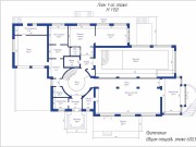 Продажа дома Горки-2 900 м² Рублево-Успенское шоссе - 1 этаж - plan_1