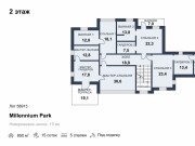 Продажа дома Millennium Park 850 м² Новорижское шоссе - 2 этаж - plan_2
