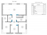 Продажа дома Новорижский (Покровское) 260 м² Новорижское шоссе - 1 этаж - plan_1