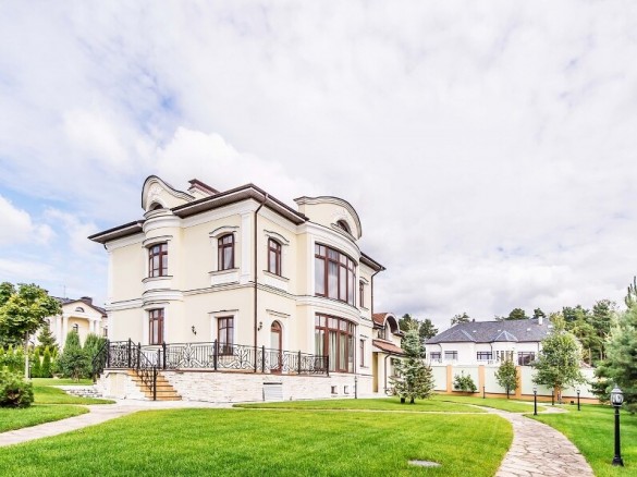 Продажа дома Никольская слобода 800 м² Новорижское шоссе - Фасад - foto_fs