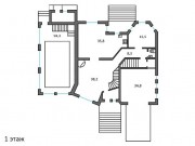 Продажа дома Лазурь ТСЖ 540 м² Куркинское шоссе - 1 этаж - plan_1