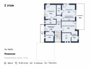 Продажа дома Новинки 368 м² Новорижское шоссе - 2 этаж - plan_2