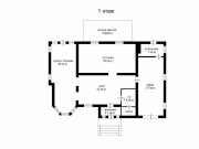 Продажа дома Ново-Спасское 330 м² Киевское шоссе - 1 этаж - plan_1