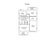 Продажа дома Зеленые холмы 210 м² Киевское шоссе - 2 этаж - plan_2
