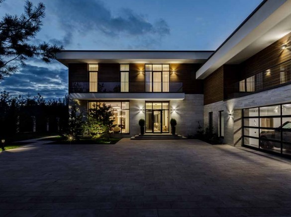 Продажа дома Горки-8 1000 м² Рублево-Успенское шоссе - Фасад - foto_fs