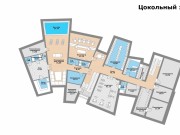 Продажа дома Лужки 1500 м² Новорижское шоссе - Цоколь - plan_c