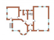 Продажа дома ДСК Риита 780 м² Рублево-Успенское шоссе - 1 этаж - plan_1